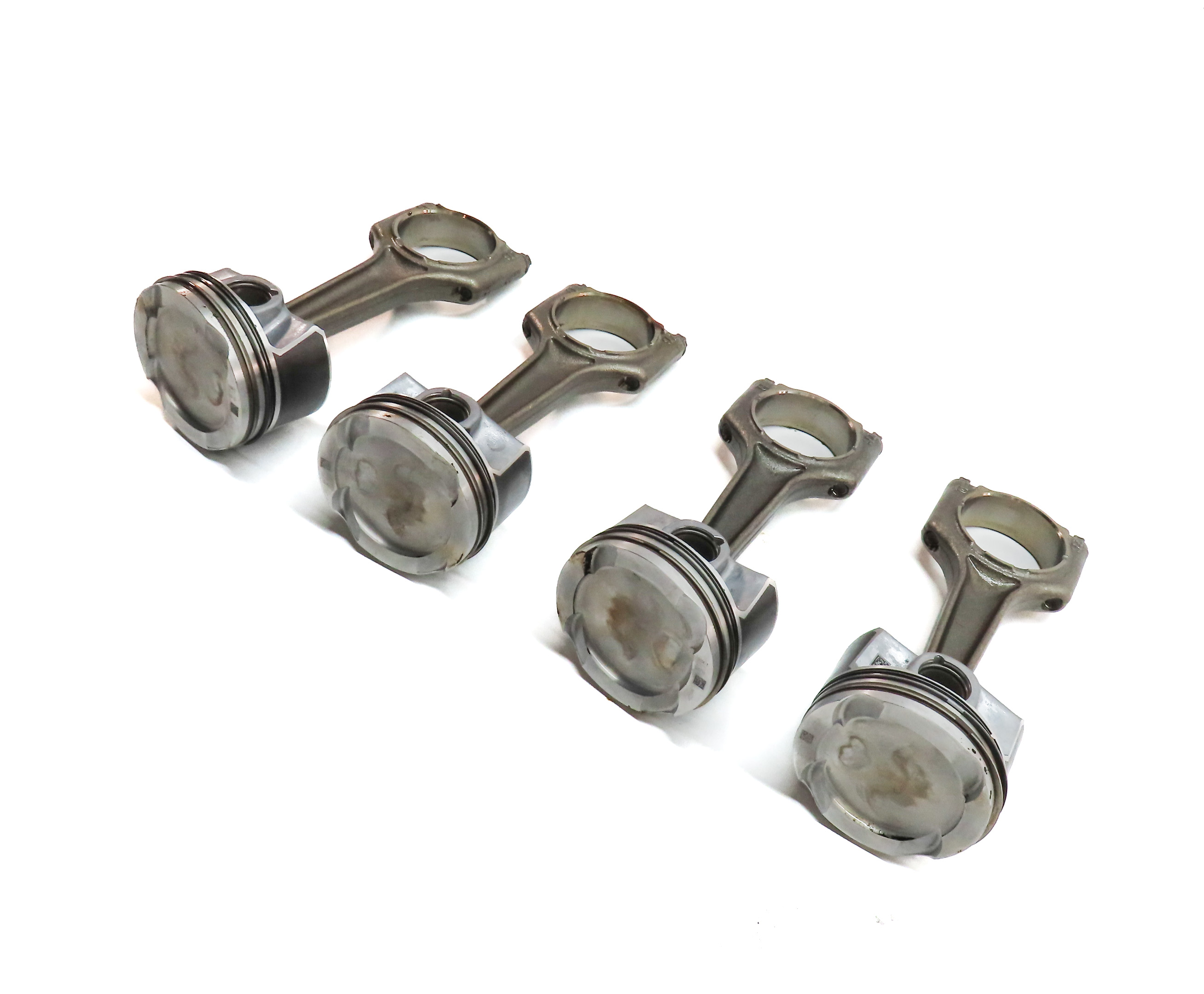 16-20 BMW 230i 330i 430i 530i 740i X1 X2 X3 X4 2.0L TURBO PISTON & ROD SET/4 — exact item pictured